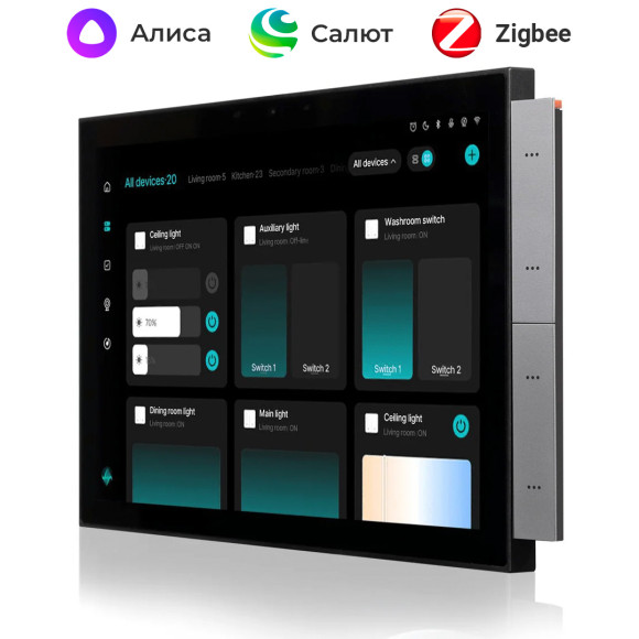 Умная панель управления Макс Tuya 10.1" Zigbee