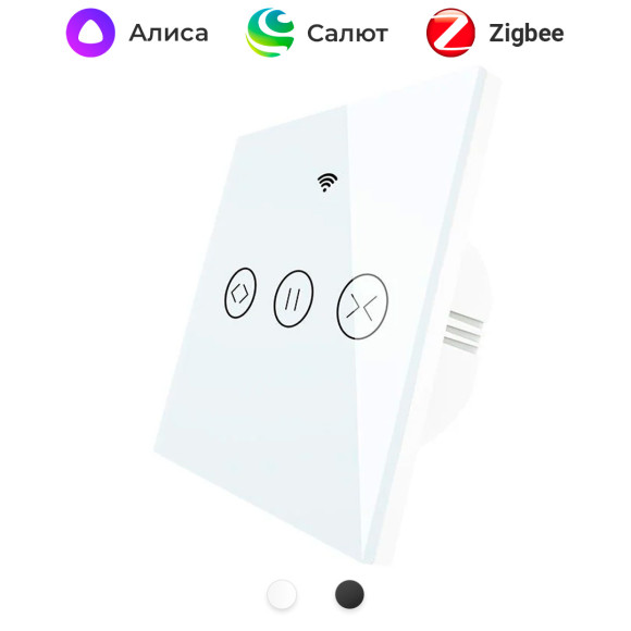 Умный сенсорный Zigbee переключатель для жалюзи MOES