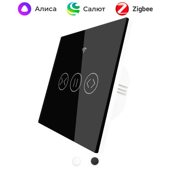 Умный сенсорный Zigbee переключатель для жалюзи MOES