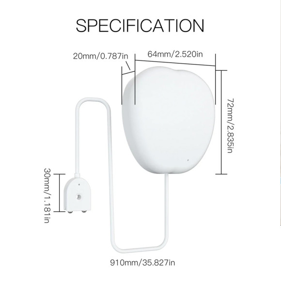 Умный датчик протечки воды Wi-Fi Moes