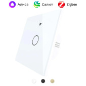 Умный одноклавишный сенсорный Zigbee выключатель MOES