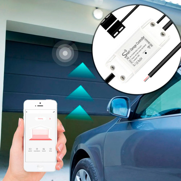 Умный контроллер открывания гаражных ворот Wi-Fi MOES