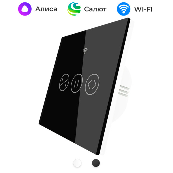 Умный сенсорный Wi-Fi переключатель для рольставен MOES с нейтральным проводом