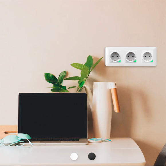 Панель для группировки на три кнопочных выключателя MOES